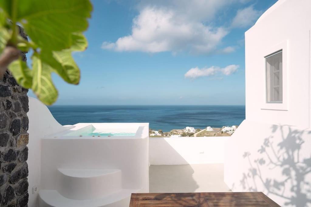 Santorini Sea View Apartments Vourvoúlos Exterior foto